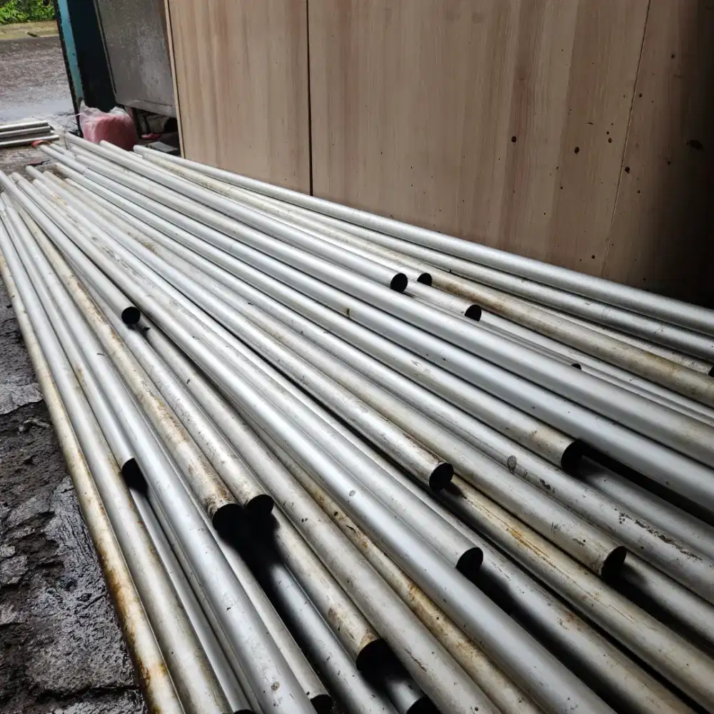 Pipa Aluminium 150-200cm. Tebal 1mm. Diameter 1-1,25(Inch)