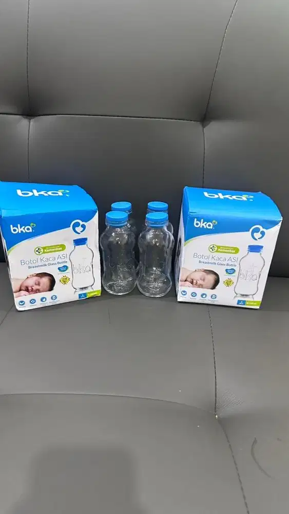 Botol asi kaca BKA isi 4 ada 2kotak