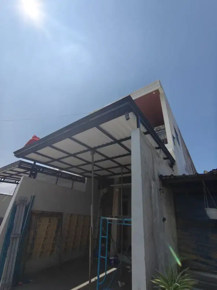 Kanopi Rumah Besi Holo Minimalis