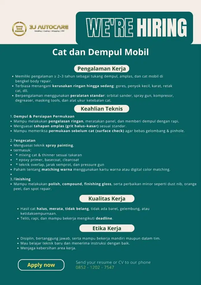 CAT & DEMPUL MOBIL