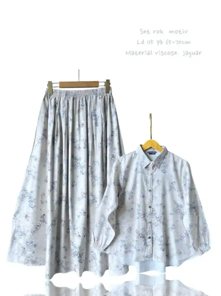 Set rok motiv abstrak