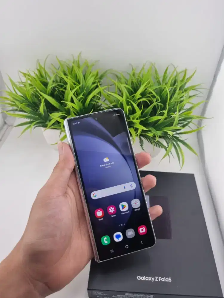 SAMSUNG Z FOLD 5 RAM 12/256 GB ORIGINAL SEIN NORMAL FULLSET