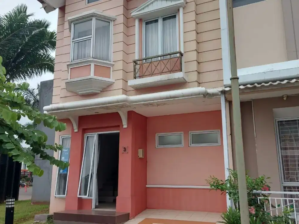 Dijual rumah Milano Village Gading Serpong Hook dekat SMS mall
