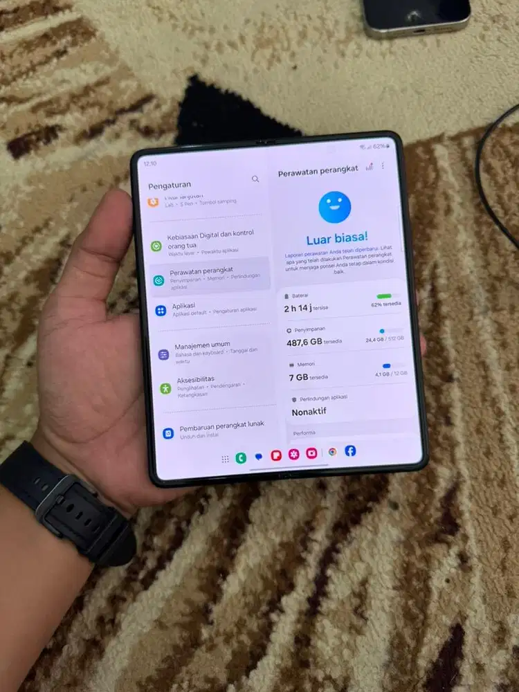 Samsung Fold 3 12/512 Resmi SEIN