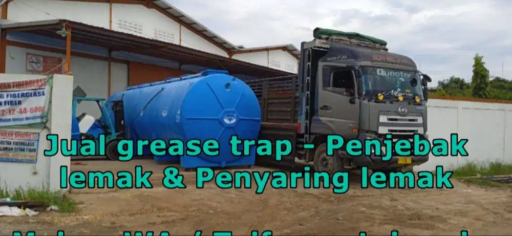 grease trap FIBERGLASS - GRESTREP BERKUALITAS