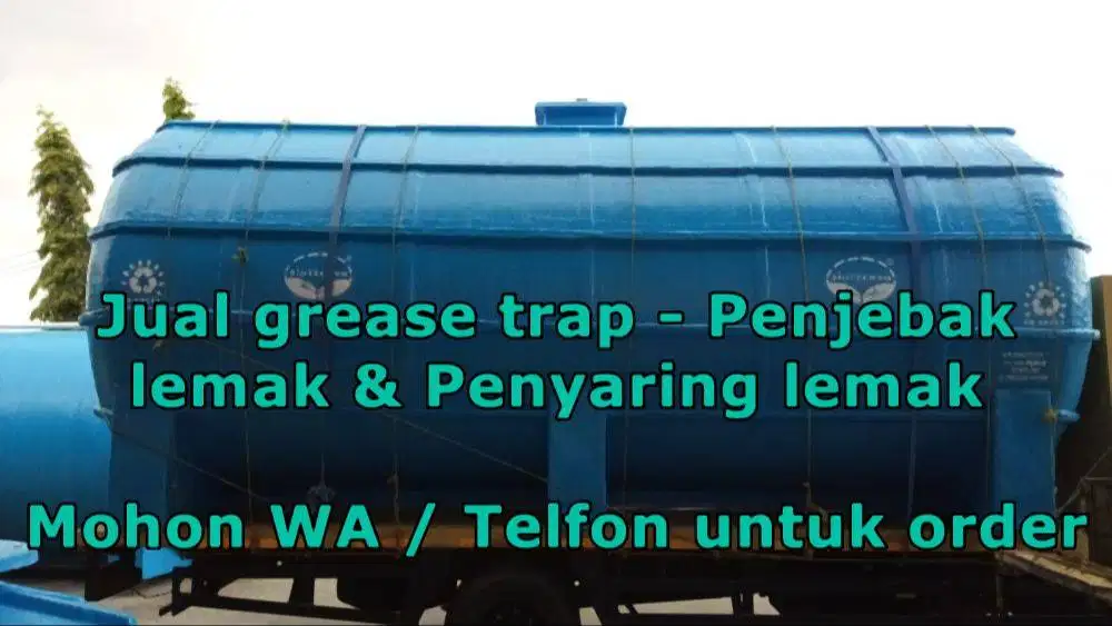 grease trap FIBERGLASS - GRESTREP BERKUALITAS