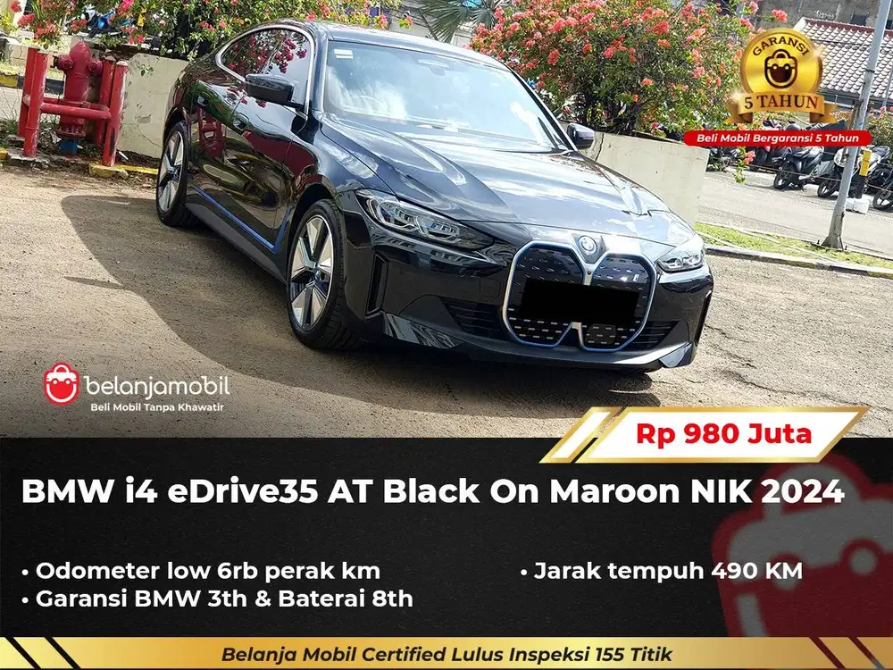 [ GARANSI 5TH ] BMW i4 i 4 eDrive35 eDrive 35 AT 2024/2025