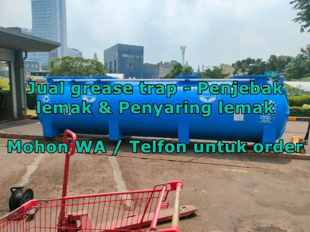 grease trap FIBERGLASS - GRESTREP BERKUALITAS