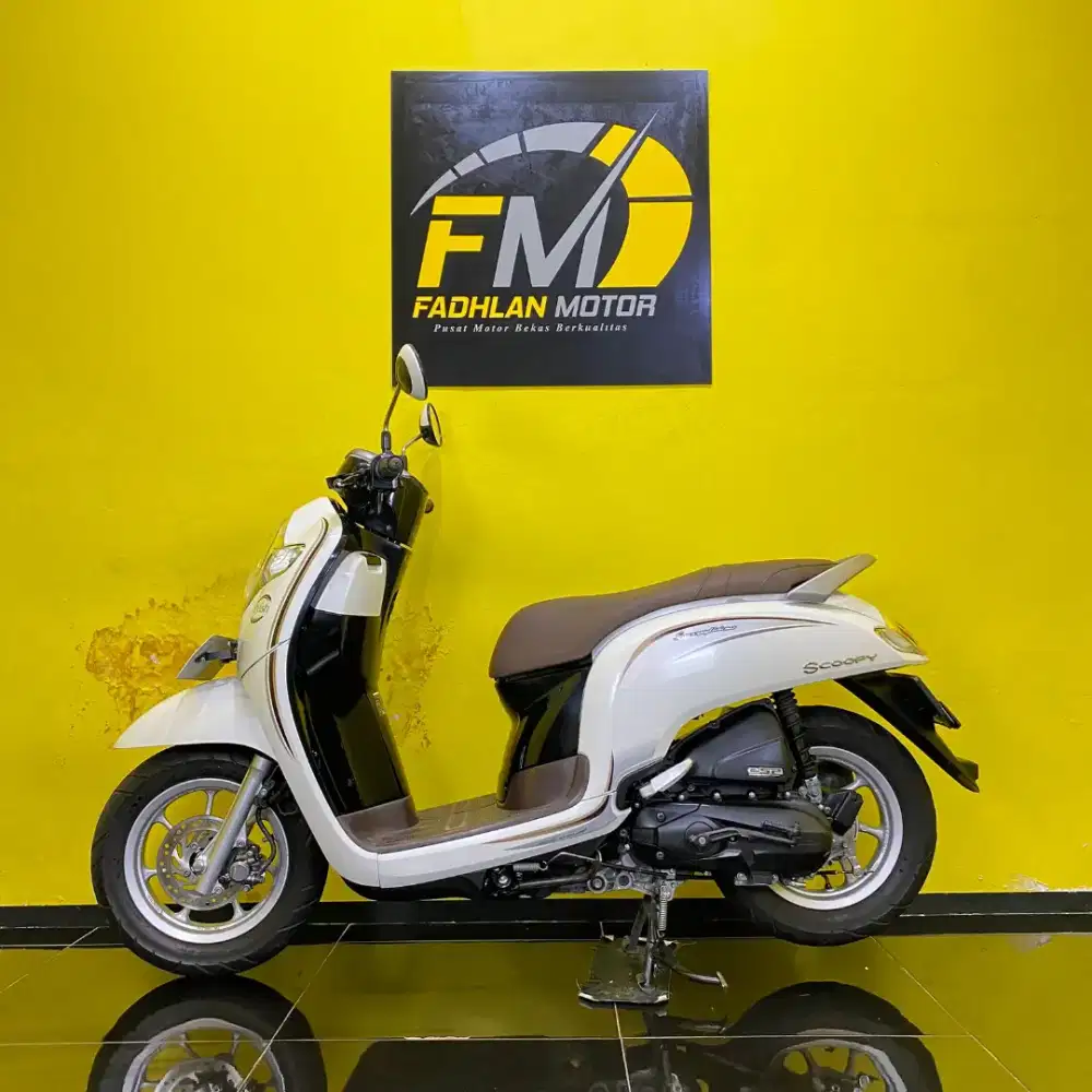 Honda Scoopy Tahun 2018 Pajak On Full Orisinil