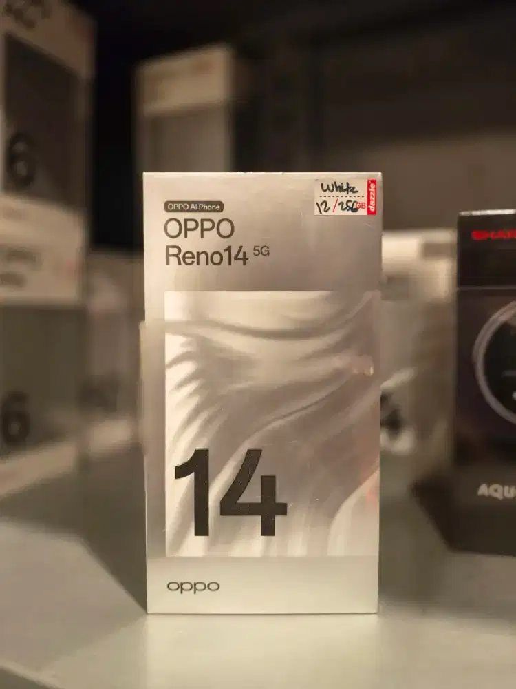 OPPO RENO 14 5G 12/256GB GARANSI RESMI OPPO