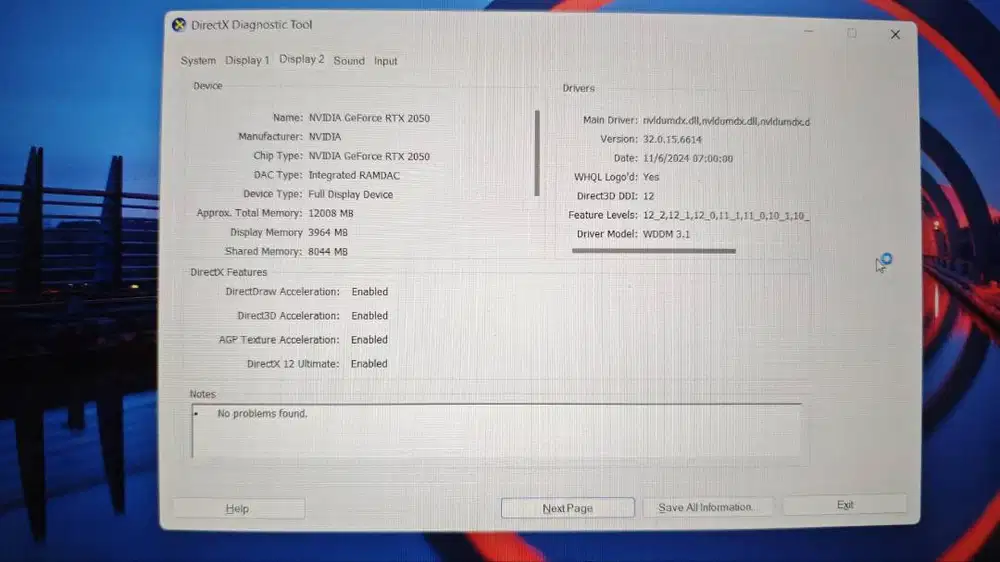 Laptop Gaming/Design