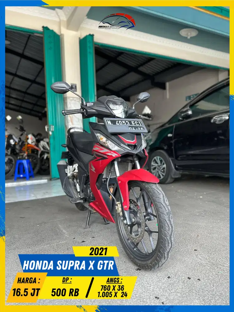 HONDA SUPRA X GTR 2021 NEGO SAMPE DEAL HIKMAH MOTOR KEPUH