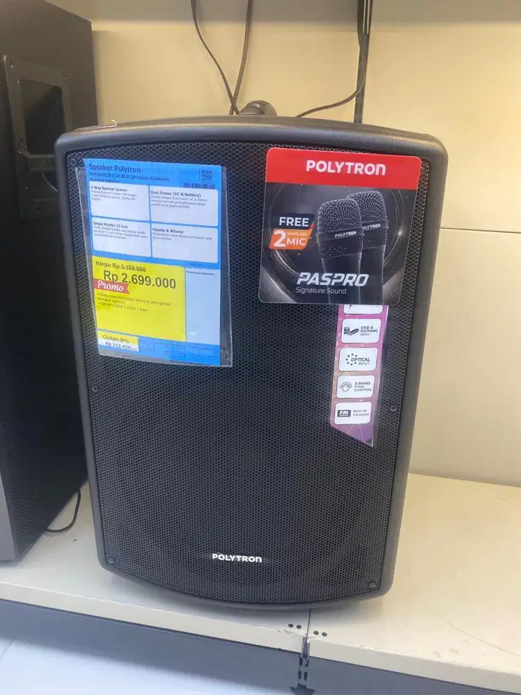 Speaker Polytron | Portable Bluetooth #BisaCicilanPakaiKREDIVO