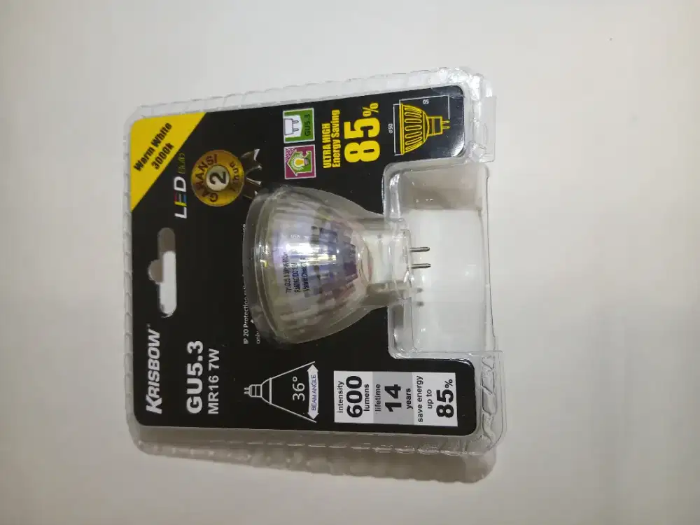Lampu LED KRISBOW GU5.3 MR16 7W