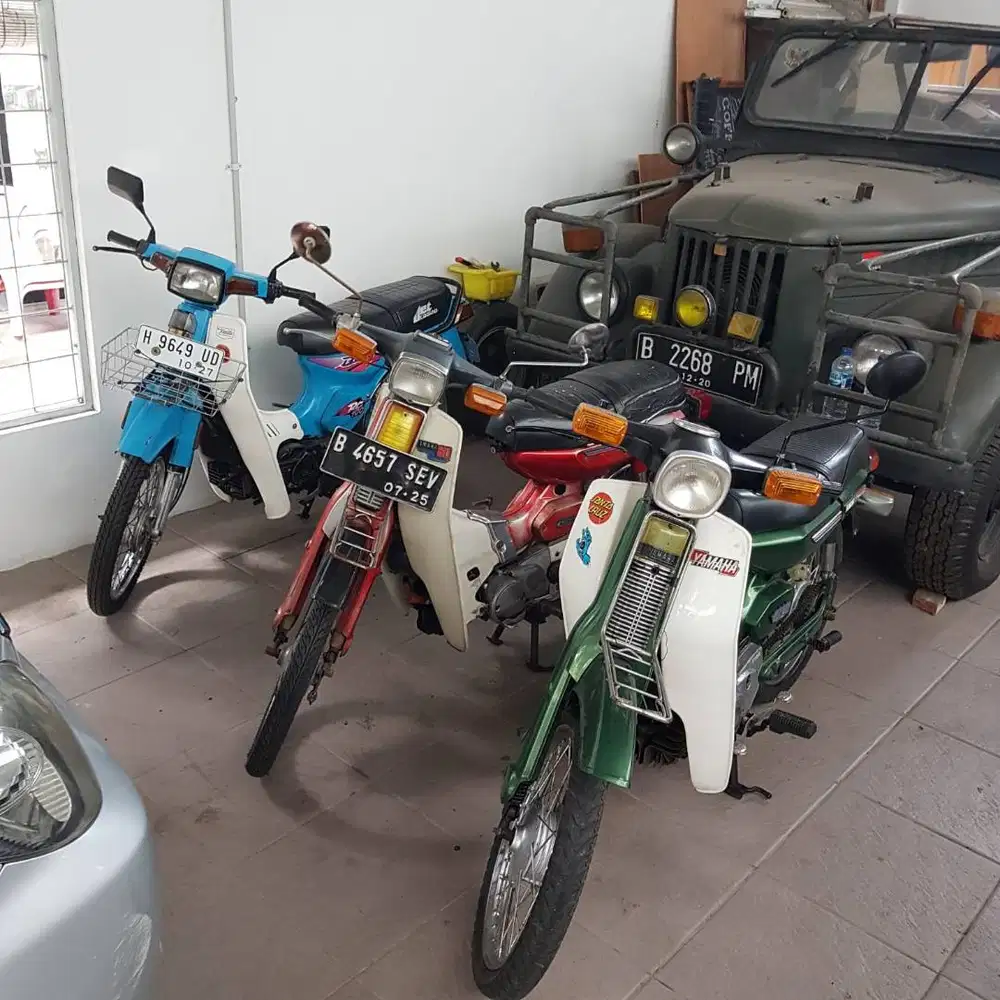 Jual Yamaha V80,surat pengkap ( stnk,bpkb) pajak mati,plat AE cat dll,