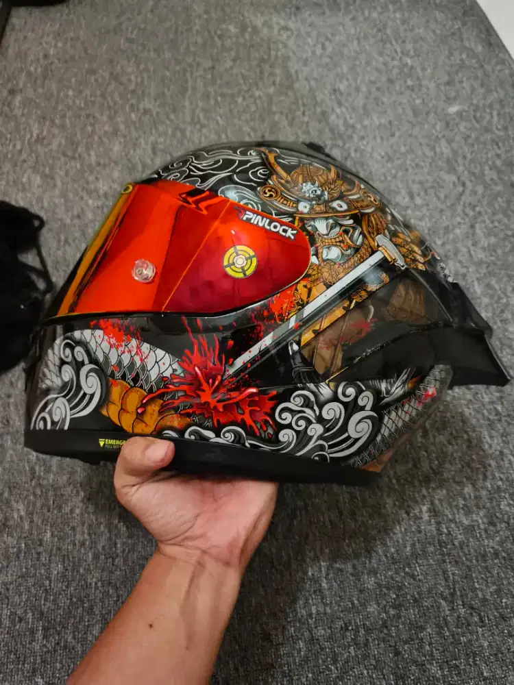 Helm NJZ ZX1R HANZO MULUS LIKE NEW