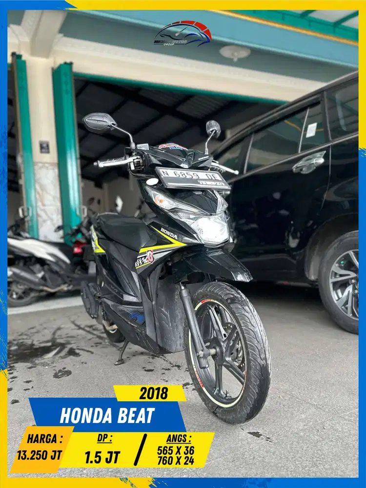HONDA BEAT 2018 MONGGO GAS POLL MASZEHH HIKMAH MOTOR KEPUH