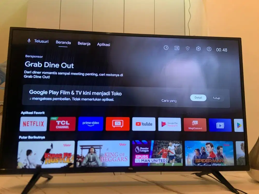 Tcl android 40 inch full set