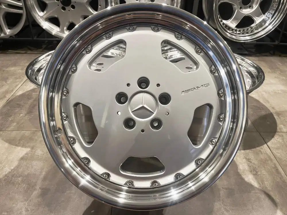 Velg AMG Aero II OEM W140 by BBS, R-18, Lebar 8.5, PCD 5x112