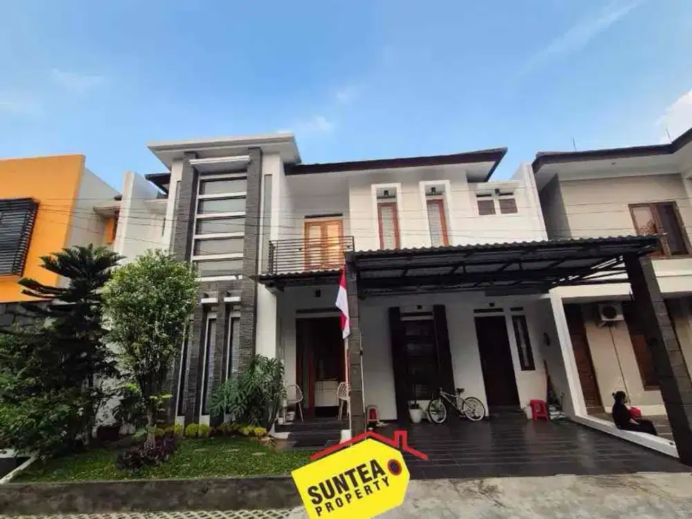 Jual Cepat Rumah Sangat Terawat Design Arsitek Dalam Cluster Puri Bintaro