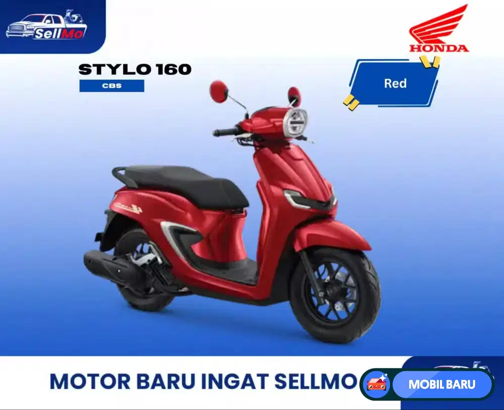 PROMO HONDA STYLO 160 CBS STYLO 160 ABS DP MULAI 2 JT AN