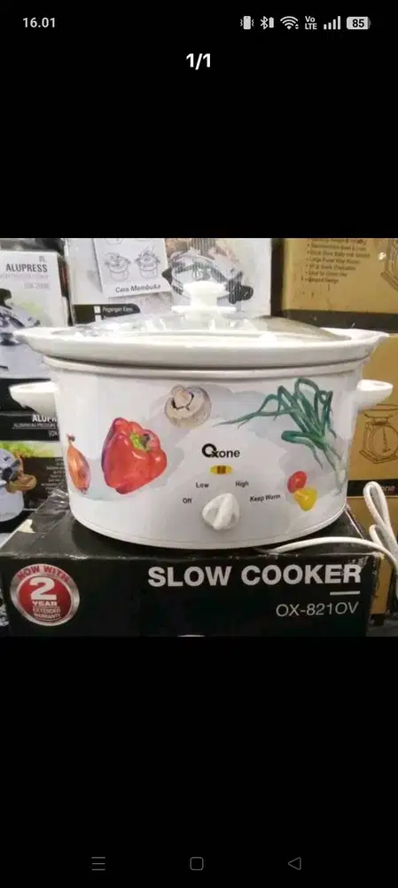 Slowcooker Watt rendah