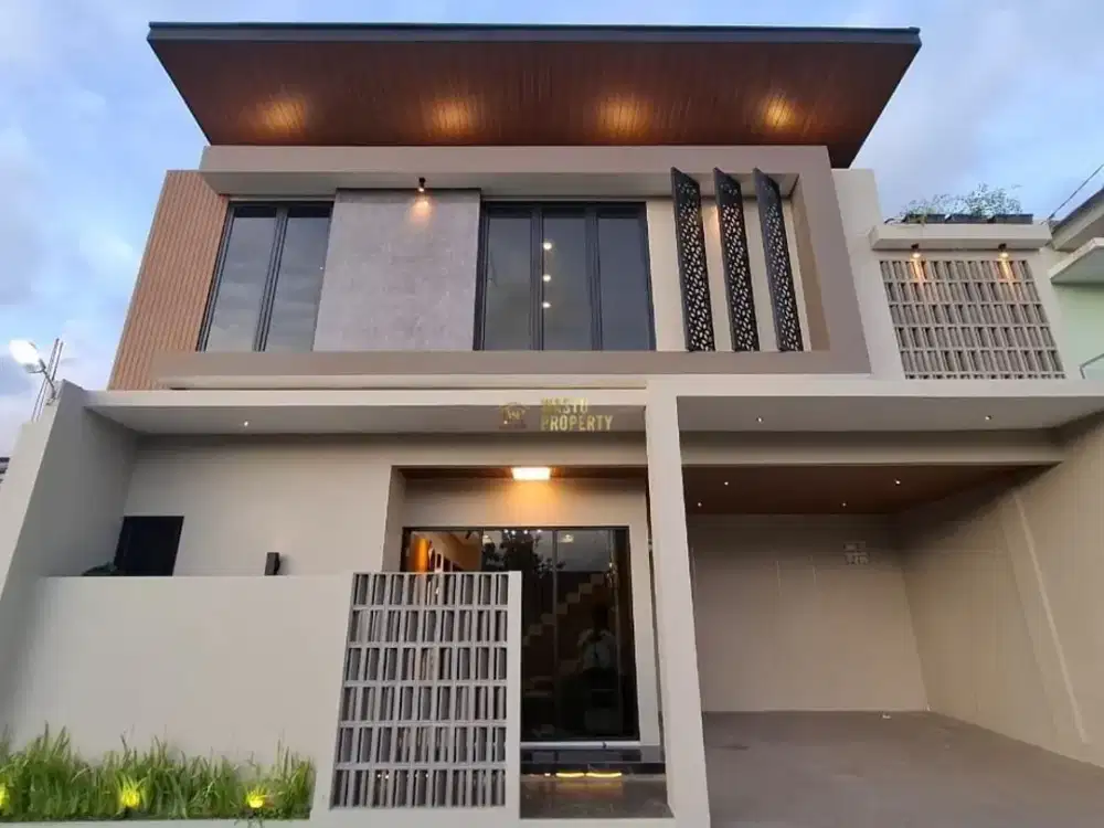 RUMAH MEWAH FULL FURNISHED, DEKAT PLN GEDONG KUNING