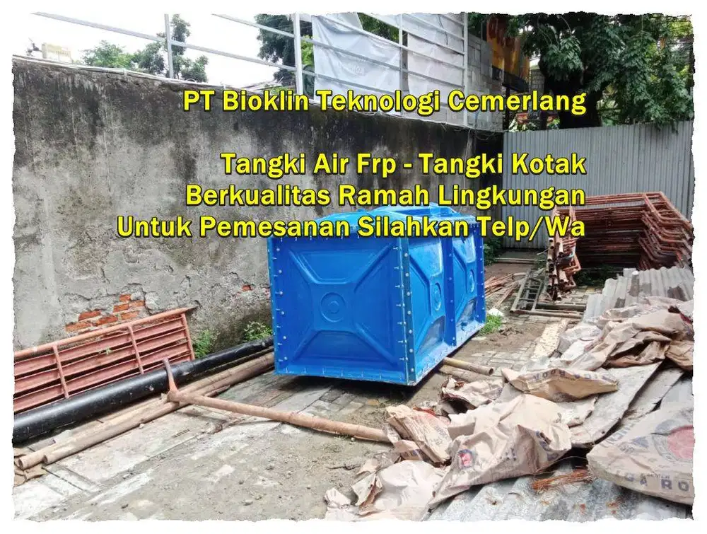 GROUND TANK - PANEL FRP- TANDON FRP - ROOF TANK FRP - TANGKI FIBER