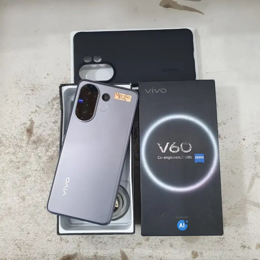 Vivo V60 5G Ram 8/256GB Second Mulus Fullset Original