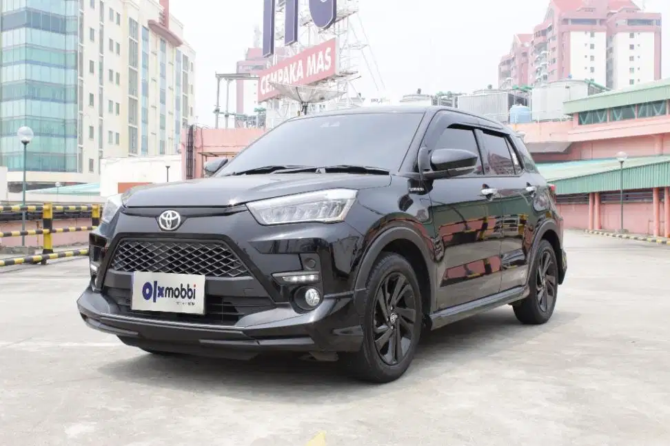 TDP 10JT Toyota Raize 1.0 T GR SPORT TSS One Tone Bensin-AT Hitam 2021
