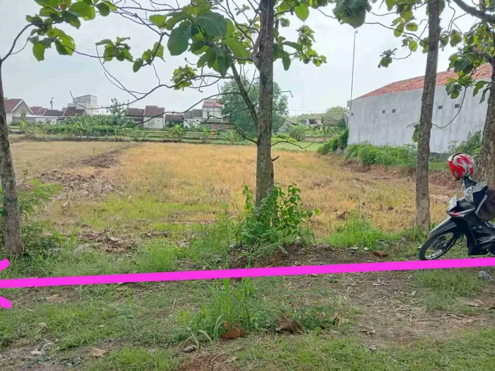 tanah zona industri murah strategis akses jln lebar dekat pintu tol gondangrejo