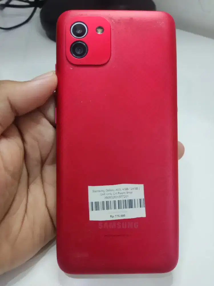 Samsung Galaxy A03 4/128GB Unit Only Resmi ORI