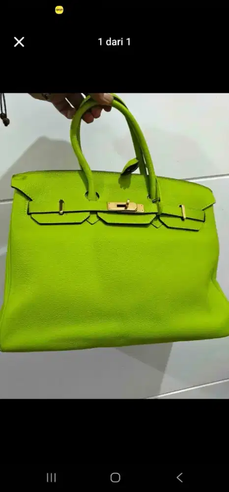 Tas wanita warna hijau