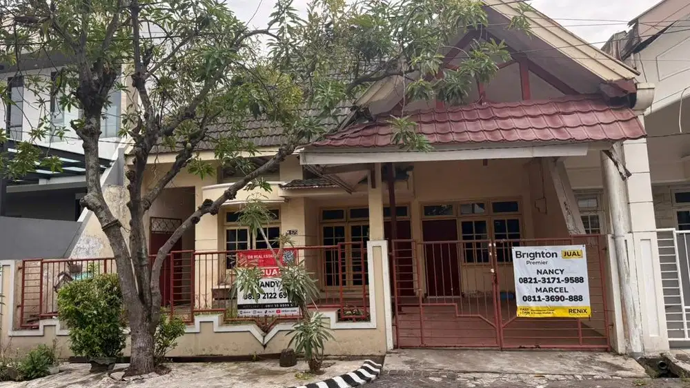 Jual Rumah siap huni hitung tanah Cluster Manggis depan