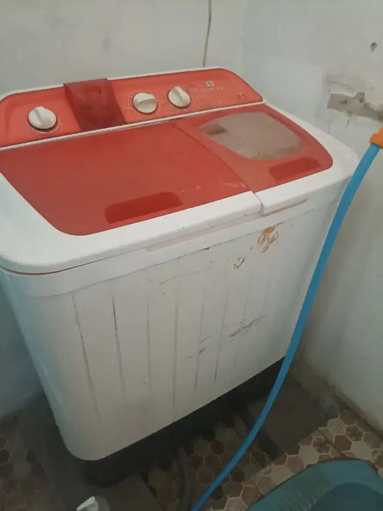 Mesin cuci denpoo 2 tabung