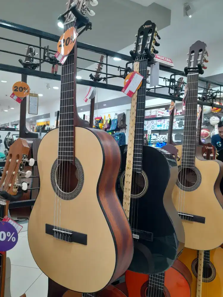 Promo cicilan cort classic guitar + BAG AC 70 OP