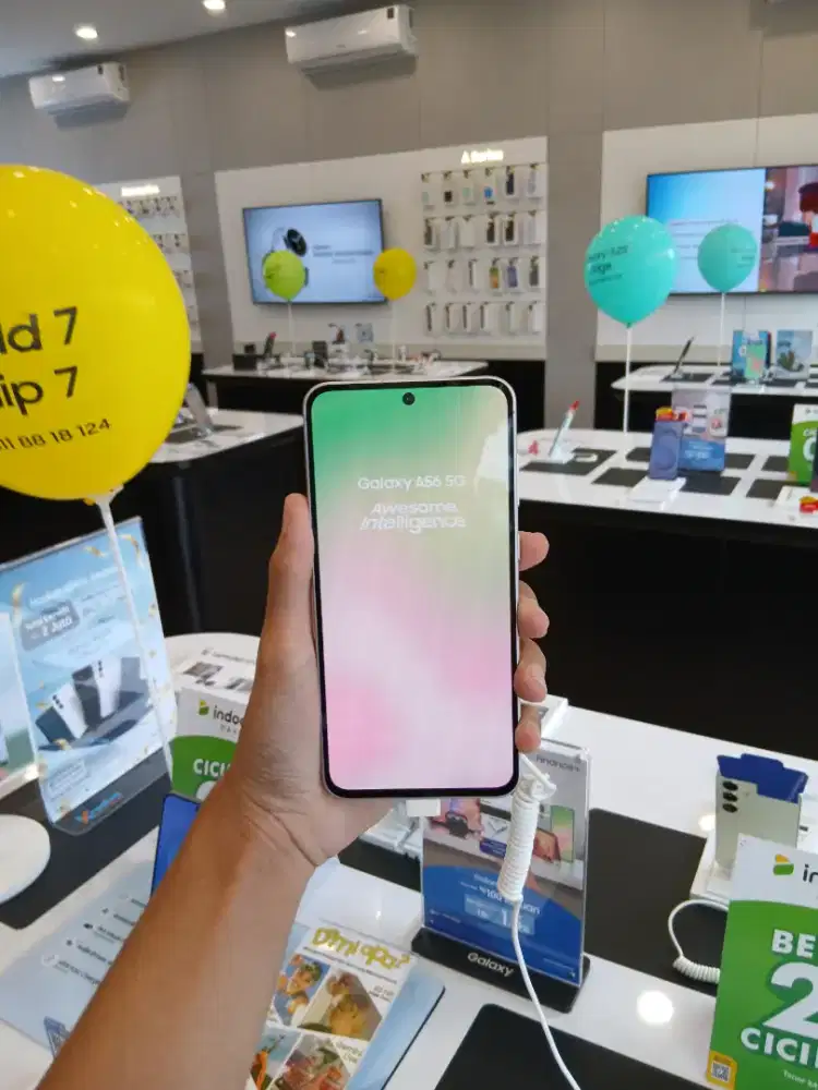 Samsung A56 5G garansi resmi sein masih segel 100%
