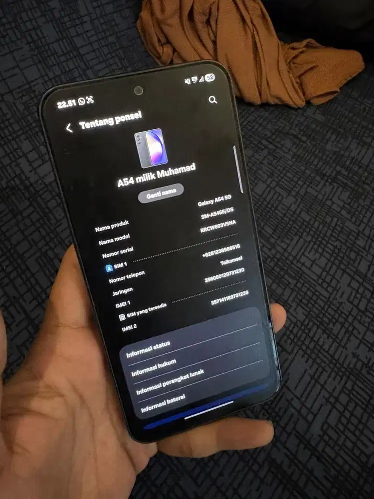 Samsung A54 5G 8/256