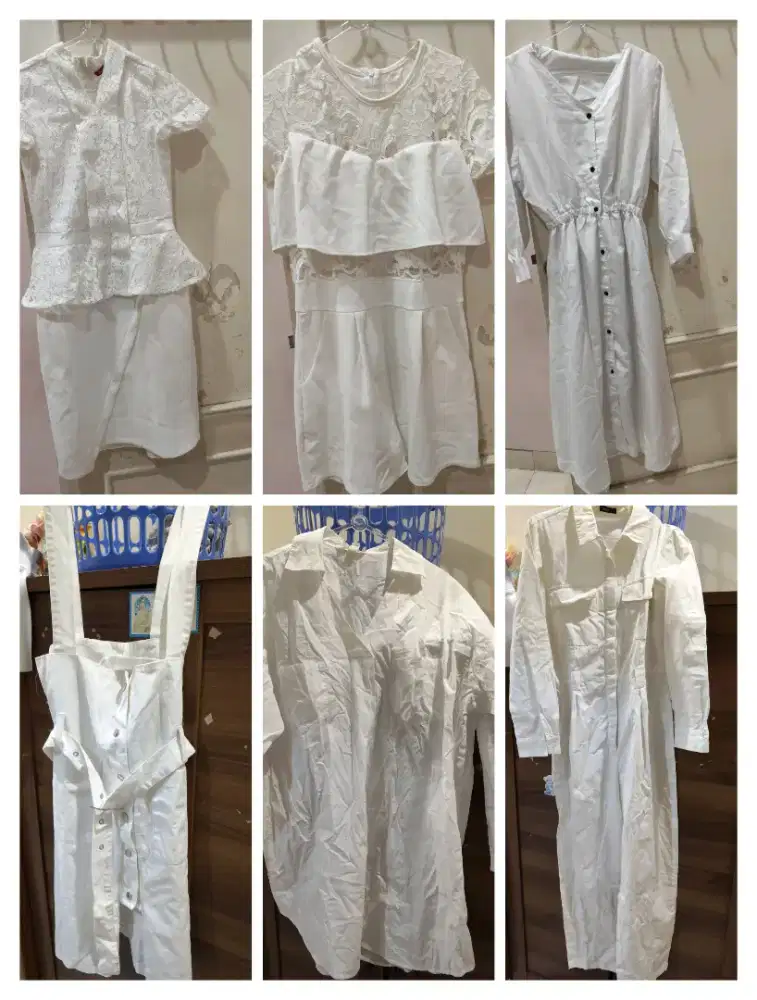 Dress putih preloved