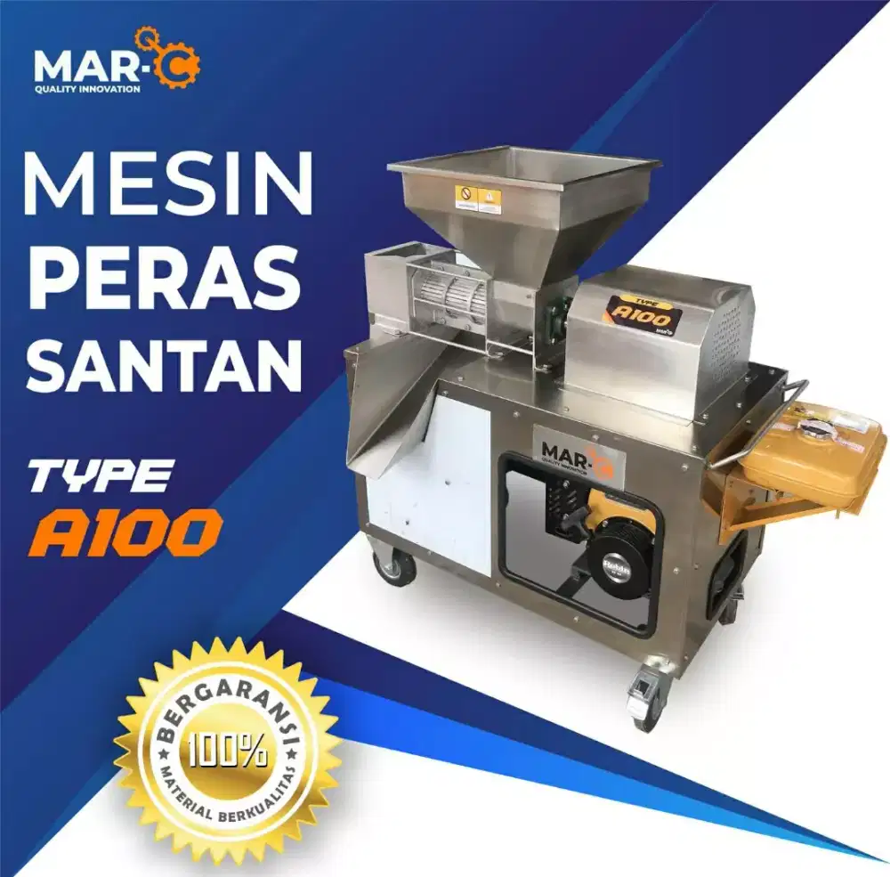 Mesin Pres Santan Tepat Guna type A100