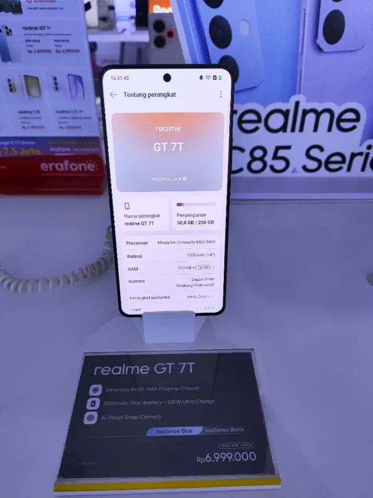REALME GT 7T SERIES 5G FLAGSHIP RAM 12/256GB  PROMO CASHBACK 500RB