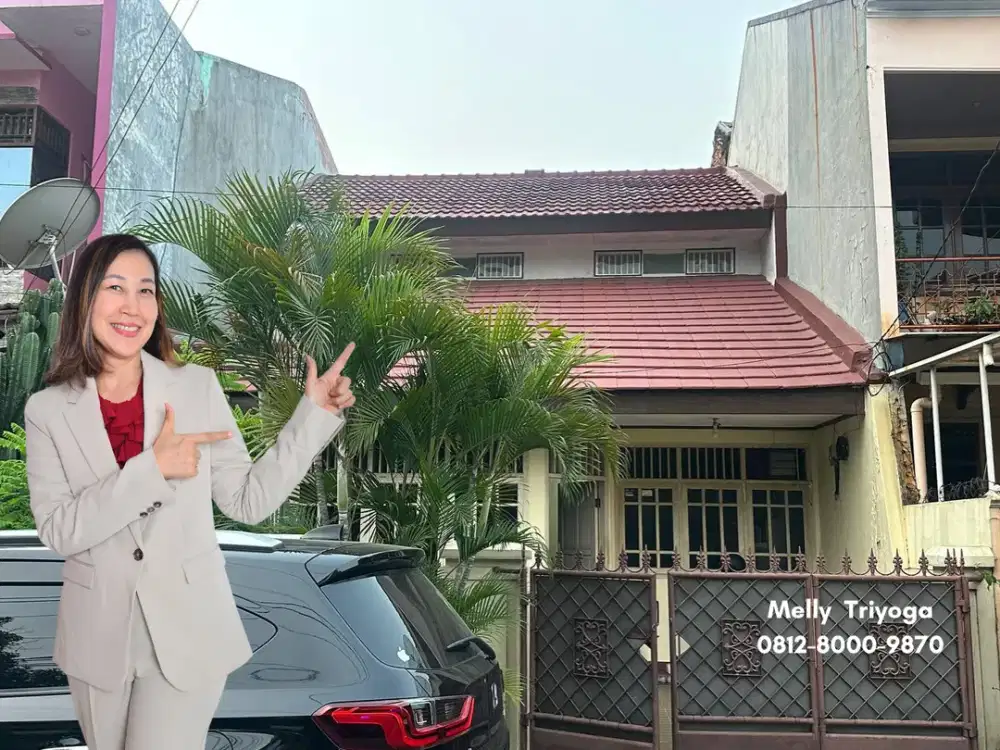 Rumah nyaman, strategis, dan legalitas aman Pondok Kelapa, Jakarta Timur