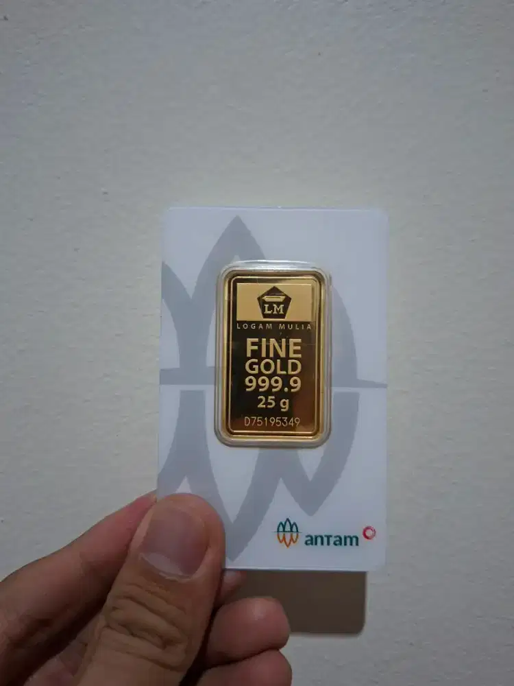 Logam mulia antam 25gr 2025