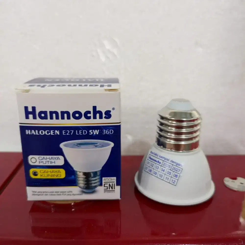 Hannoch Halogen 5W Spotlight Garansi 1 Tahun