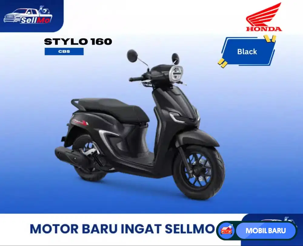 PROMO HONDA STYLO 160 CBS STYLO 160 ABS DP MULAI 2 JT AN