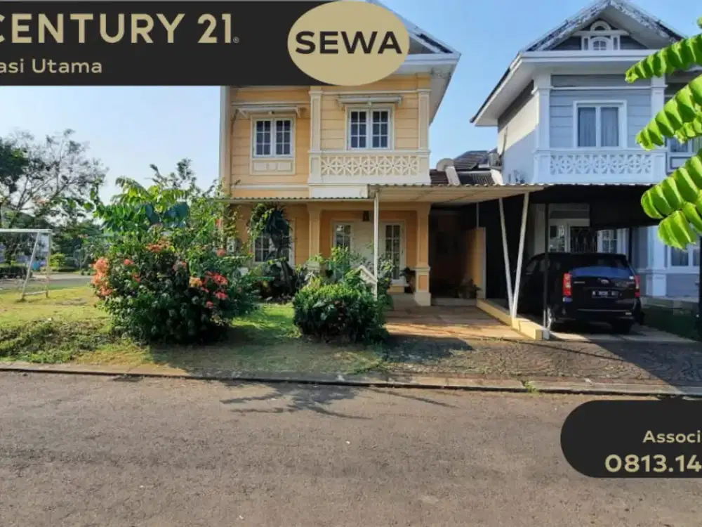 DISEWAKAN RUMAH SEMI FURNISHED DI KOTA WISATA CIBUBUR