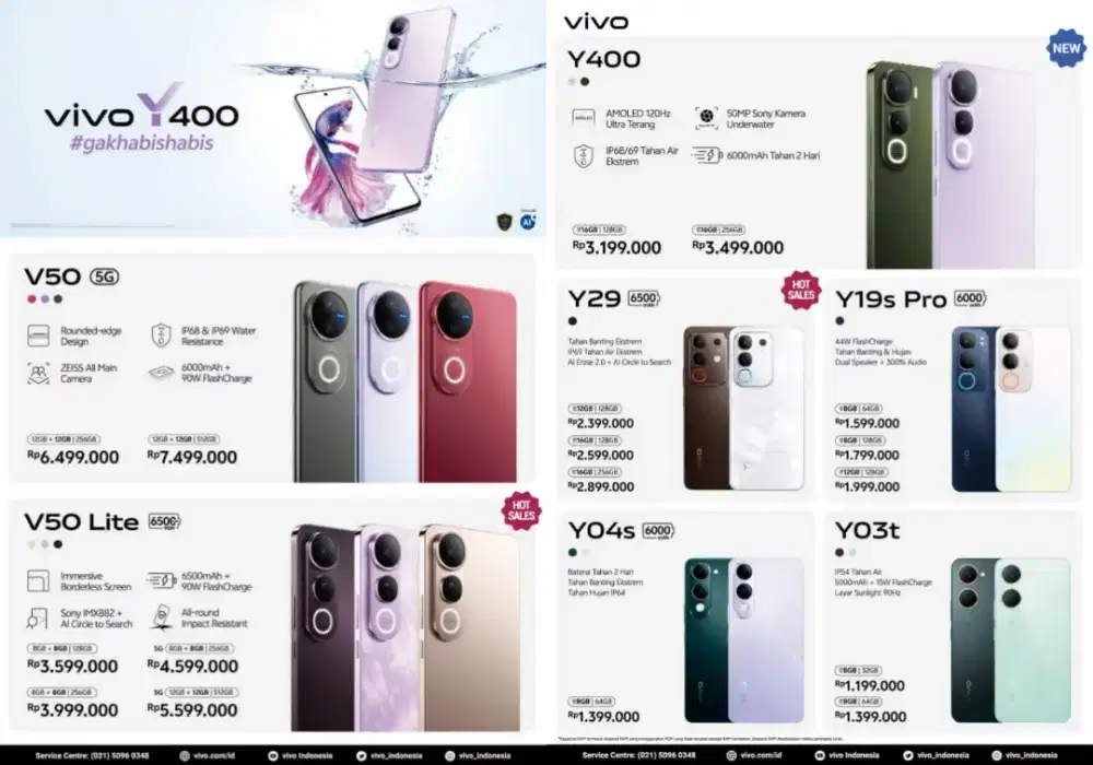 PROMO KREDIT VIVO SERIES TANPA DP! BUNGA 0%