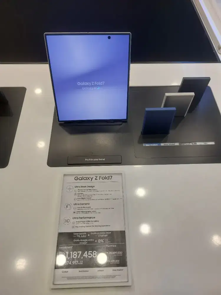 SAMSUNG ZFOLD 7 12/256 BUDS 3 FE GARANSI SEIN