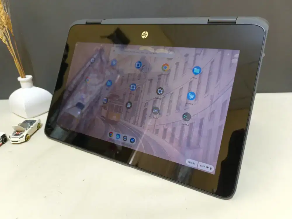 Laptop Hp X360 11G1 Touchscreen Intel N3350 Ram 4Gb Anti Lemot Normal