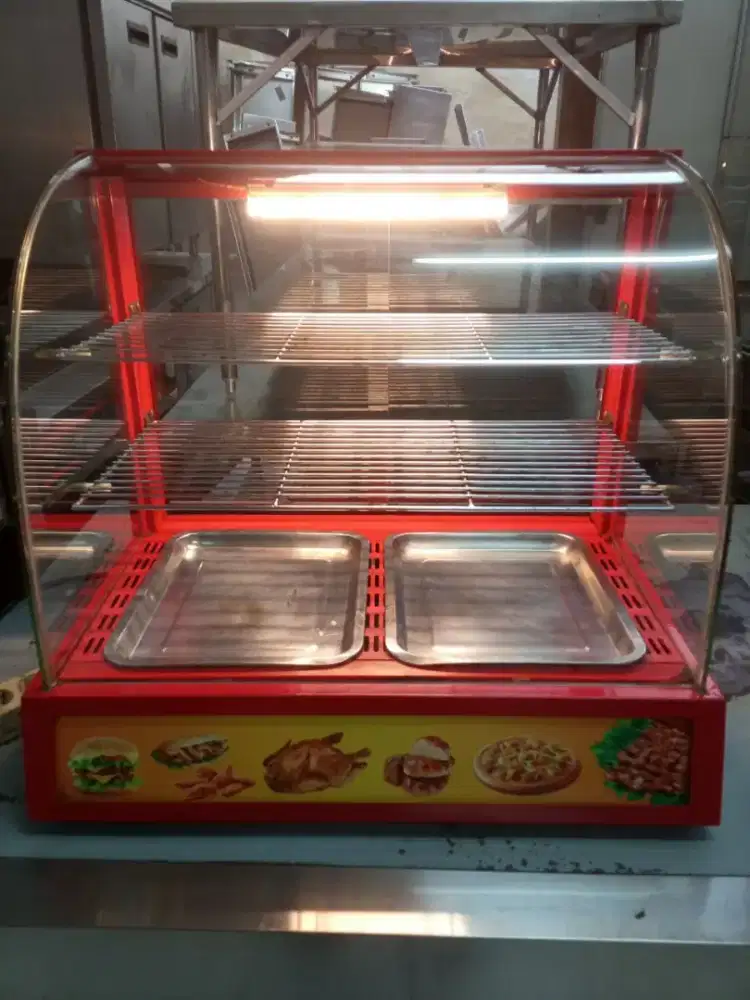 Food display warmer